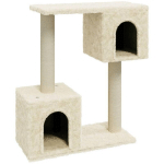 ARBRE � CHAT AVEC GRIFFOIRS EN SISAL CR�ME 60 CM - VIDAXL