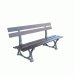 BANC ORONA COLORIS WALNUT (NOYER) - MANUTAN COLLECTIVITÉS