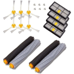 CREA - BRUSHES REPLACEMENT KIT SPARE PARTS COMPATIBLE WITH IROBOT ROOMBA SERIES 800 860 870 880 890 AND 900 960 980 - PACK OF 14 PCS