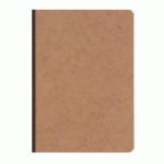 LOT DE 5 - CARNET BROCHURE AGE BAG A5 192 PAGES LIGNÉ - TABAC