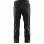 PANTALON DE TRAVAIL CHINO STRETCH 2D NOIR TAILLE 42 - BLAKLADER