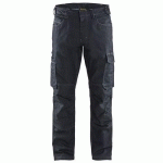 PANTALON DE TRAVAIL SERVICES DENIM STRETCH 2D MARINE TAILLE 44C - BLAKLADER