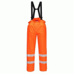 PORTWEST S780 PANTALON BIZFLAME RAIN NON DOUBLÉ HI-VIS ANTISTATIQUE FR ORANGE - TAILLE M - STANDARD