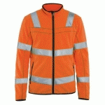 VESTE MICROPOLAIRE HAUTE-VISBILITÉ TAILLE S - BLAKLADER