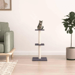 ARBRE � CHAT AVEC GRIFFOIRS EN SISAL GRIS FONC� 73 CM - VIDAXL