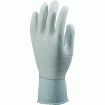 GANTS DE MANUTENTION EUROLITE 6190 ESD J13 POLYESTER ENDUIT PU - 8