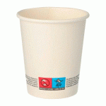 GOBELET EN CARTON WHITE - 20/27,6 CL - LOT DE 100