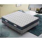 ILOVESLEEP - MATELAS 80X200 À MÉMOIRE DE FORME MADE IN ITALY 11 ZONES DIFFÉRENCIÉES 21CM DE HAUTEUR MODÈLE OLYMPE