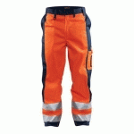 PANTALON HAUTE VISIBILITÉ TAILLE 46L - BLAKLADER