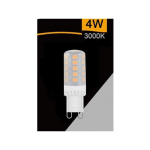 SMD G9 LED TUBULAR BULB 4 W 400 LM LIGHT 4000K 3000K 6500K SPARAC-G9-4W-CE3 -BLANC CHAUD- - BLANC CHAUD