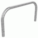 ARCEAU BORDURE ARCHI 1 M TUBE MÉTAL Ø 50 MM 2 COUDES GALVA - BUTON DESIGN