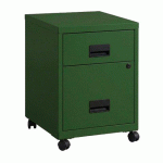CAISSON MOBILE MÉTAL 2 TIROIRS BUDGET KAKI