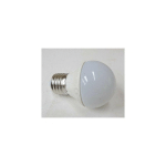 SIGNCOMPLEX - AMPOULE LED 5W RONDE R50 BLANC CHAUD 3000K 380LM CULOT E27 230V NON-DIMMABLE Ø 50X75MM 270° BELED