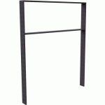 ARCEAU APPUI VÉLOS AVEC TRANSVERSALE ET REVÊTEMENT-1000MM - SCHAKE