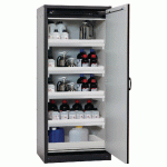 ARMOIRE SÉCURITÉ Q-CLASSIC-30 Q30.195.086.WDR GRIS/VERT - MANUTAN COLLECTIVITÉS