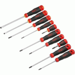 JEU DE 5 TOURNEVIS FENTE ÉLECTRICIEN SAM OUTILLAGE