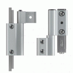 PAUMELLES GALICUBE 150 KG POUR FENÊTRES EN OSCILLO-BATTANTS - PAR 2 - 2100S FAPIM