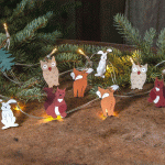 STAR TRADING GUIRLANDE LED FOREST FRIENDS 10 FIGURINES BOIS