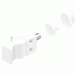 VERROU DE CONDAMNATION LONGUEUR 14,5MM LAQUÉ BLANC RAL9010 - LA CROISEE DS - DS6220-036