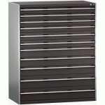 BOTT 1 ARMOIRE À TIROIRS SL-13716-11.4 AVEC 11 TIROIRS POUR CHARGE LOURDE