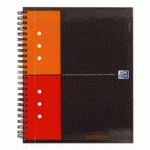 CAHIER SPIRALES OXFORD NOTEBOOK 17 X 22 CM - PETITS CARREAUX - 160 PAGES