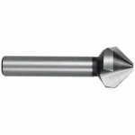 FRAISE À CHANFREINER HSS À QUEUE CYLINDRIQUE DIAMÈTRE 12,4 MM - COUPE À 90° - 102116 RUKO