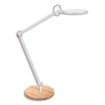 LAMPE DE BUREAU CEP GIANT CLED - DOUBLE BRAS 40 CM - INTENSITE ET COULEURS REGLAGE TACTILE