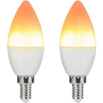 2PCS AMPOULE FLAMME LED FLAMME EFFET SCINTILLANT AMPOULES DE FEU EXTERIEUR A LENVERS AMPOULE LAMPE DECORATION VINTAGE POUR FESTIVAL HOTEL BARS