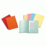 CHEMISES 2 RABATS EXACOMPTA ROCK'S 250 - CARTE 210G - 24 X 32 CM - COLORIS ASSORTIS - PAQUET DE 50