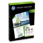 HP PACK DE 3 CARTOUCHES COULEUR 920XL HC + 50 FEUILLES DE PAPIER PHOTO