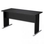 MT INTERNATIONAL BUREAU DROIT CONCEPT PIÉTEMENT L 150X76X67 CM NOIR FRÊNE
