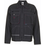 BLOUSON BASALT ANTHRACITE/ROUGE TAILLE 52 - SCHWARZ