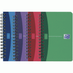 CARNET OFFICE SPIRALE 9X14 180 PAGES 90G QUADRILLÉ 5/5 - OXFORD