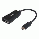 I-TEC USB-C DISPLAY PORT ADAPTER - ADAPTATEUR VIDÉO EXTERNE - NOIR
