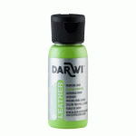 LOT DE 4 - DARWI FLACON DE 50 ML DE PEINTURE SUR CUIR - VERT ANIS