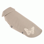 MANTEAU POUR CHIENS BUTTERFLY  COLORIS BEIGE - LONGUEUR : 34 CM