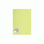 PAQUET DE 5 FEUILLES POLLEN 210X297MM 120G/M² - VERT BOURGEON - LOT DE 10