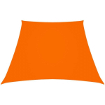 VIDAXL - VOILE DE PARASOL TISSU OXFORD TRAP�ZE 2/4X3 M ORANGE