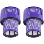 ALLOTECH - LOT DE 2 FILTRES DE REMPLACEMENT POUR ASPIRATEUR COMPATIBLE AVEC DYSON CYCLONE V10, NUMÉRO DE PIÈCE DE RECHANGE 969082-01