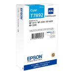 EPSON CARTOUCHE D'ENCRE T7892 XXL C (C13T789240) - DURABRITE ULTRA - GRANDE CAPACITÉ - COULEUR: CYAN