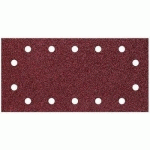 SET DE PAPIERS ABRASIFS POUR PONCEUSE VIBRANTE AVEC BANDE AUTO-AGRIPPANTE, PERFORÉ WOLFCRAFT 1990000 GRAIN 40, 80, 120