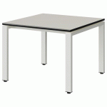 TABLE MALIBU 80X80 T3 SOUDÉ ST ANTIB BLC SE W911/NO BLC 9016