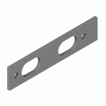 CALE POUR BUTÉE SEHOP GRIS ALUMINIUM - LA CROISEE DS - DS2355-007