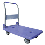 CHARIOTS POLYPROPYLÈNE PETIT PLATEAU 150 KG
