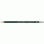 FABER-CASTELL CRAYON CASTELL 9000 AVEC GOMME - LOT DE 13