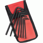 TROUSSE DE 7 CLÉS MÂLES COUDÉES BRUNIES TORX® 10 À 40 MM - 66-TR71 SAM OUTILLAGE