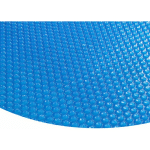 BÂCHE SOLAIRE, RONDE Ø 5 M BLEU 400Μ BÂCHE À BULLES, FLOTTANTE - ZELSIUS