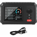 DÉTECTEUR DE PRÉCISION DE MONITEUR DE QUALITÉ DE L'AIR DÉTECTEUR D'AIR MULTIFONCTION DE FORMALDÉHYDE HCHO TVOC PM2.5 / PM10