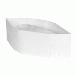LOT DE 2 - BOÎTE DISTRIBUTRICE DE 100 CALOTS EN PAPIER BLANC UNI
