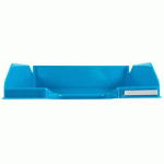 LOT DE 6 - CORBEILLE À COURRIER COMBO MIDI IDERAMA - TURQUOISE BRILLANT